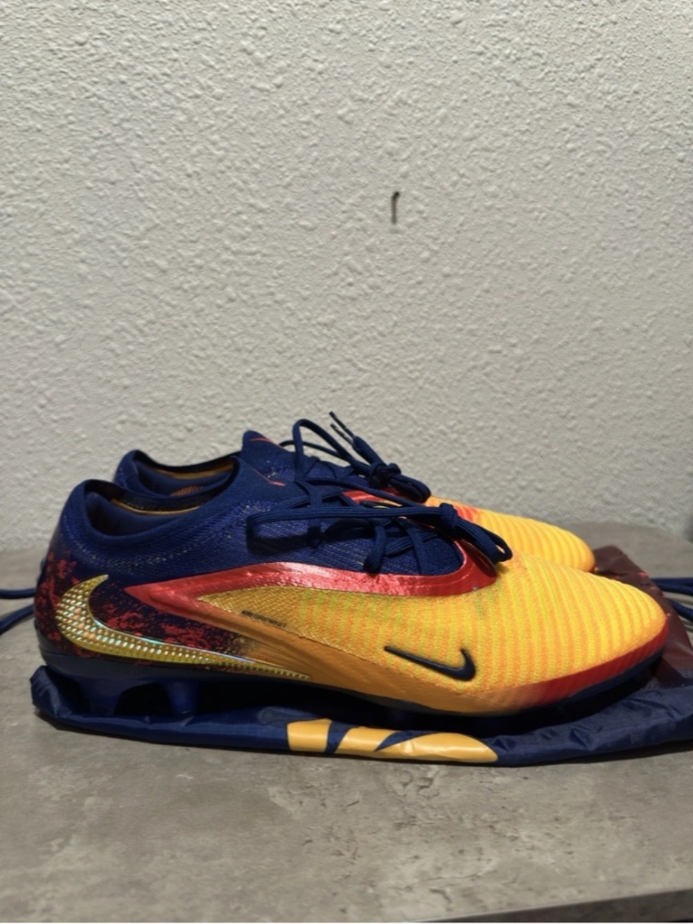 Erling Haaland x Nike Phantom 6 Elite FG Low Precision Cleats HQ2332-800 Sz 12